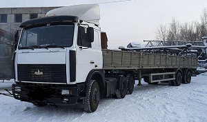 Доставка Бортовик 20т.